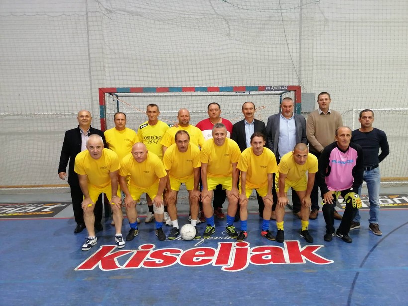 Nogometni veterani iz Baranje u Kreševu i Kiseljaku