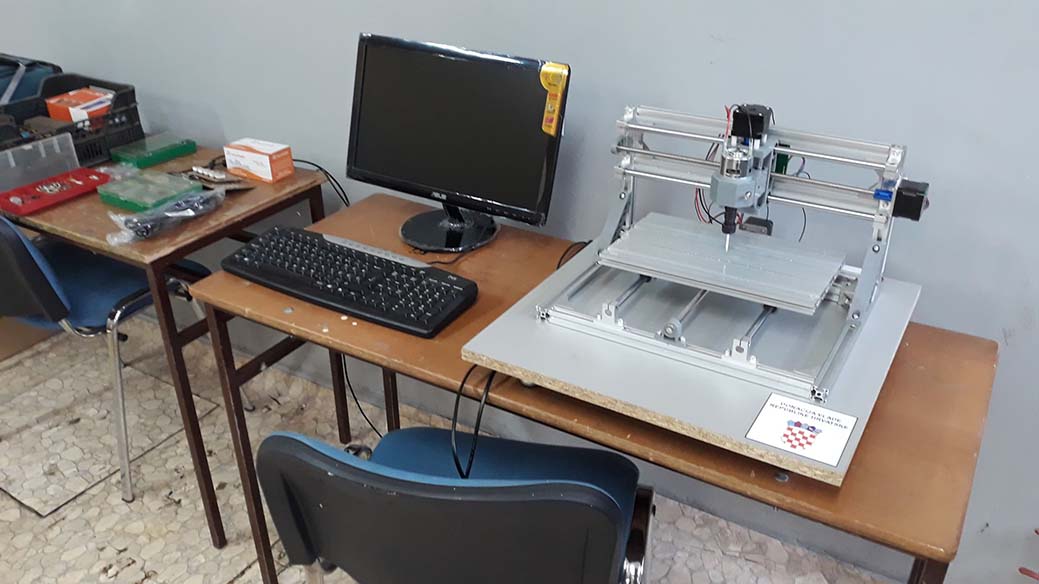U Srednjoj školi "Kreševo" realiziran projekt „Izrada CNC stroja za potrebe praktične nastave“