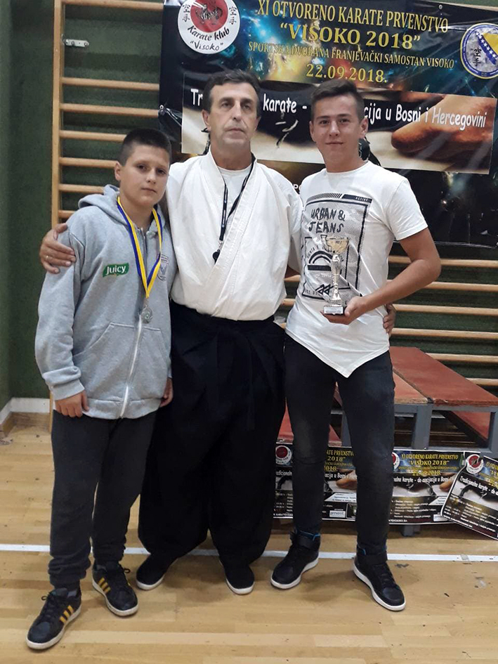 Edin Beganović najbolji junior na natjecanju u Visokom