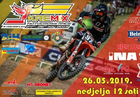 Najava: Za vikend na Gajicama motocross utrka "Kremix 2019"