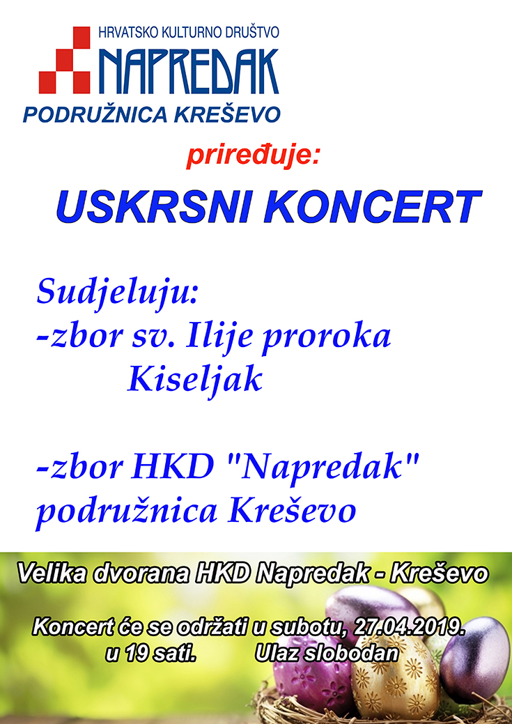 U subotu "Napretkov" uskrsni koncert