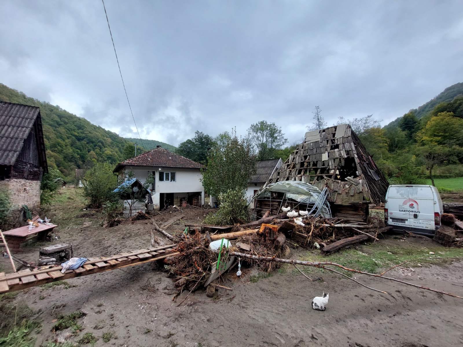 Najteže pogođeni Gunjani, Deževice, Vranci