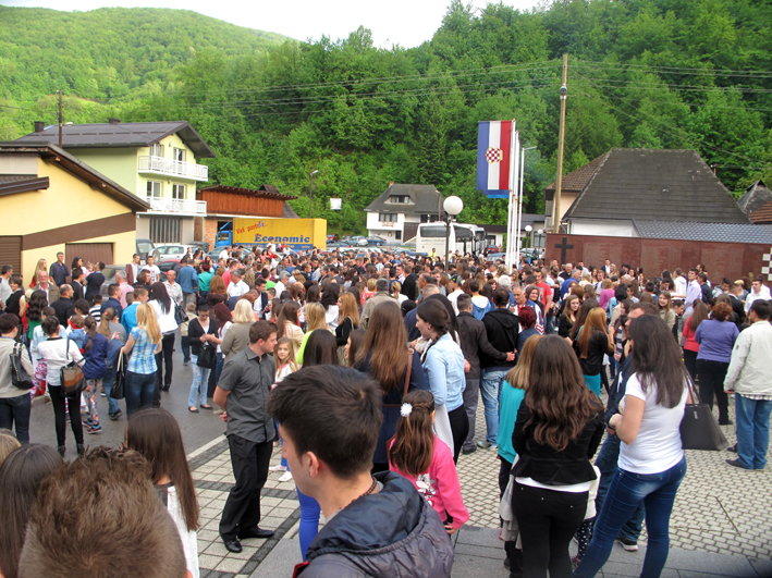 Svečani defile maturanata Srednje škole "Kreševo"