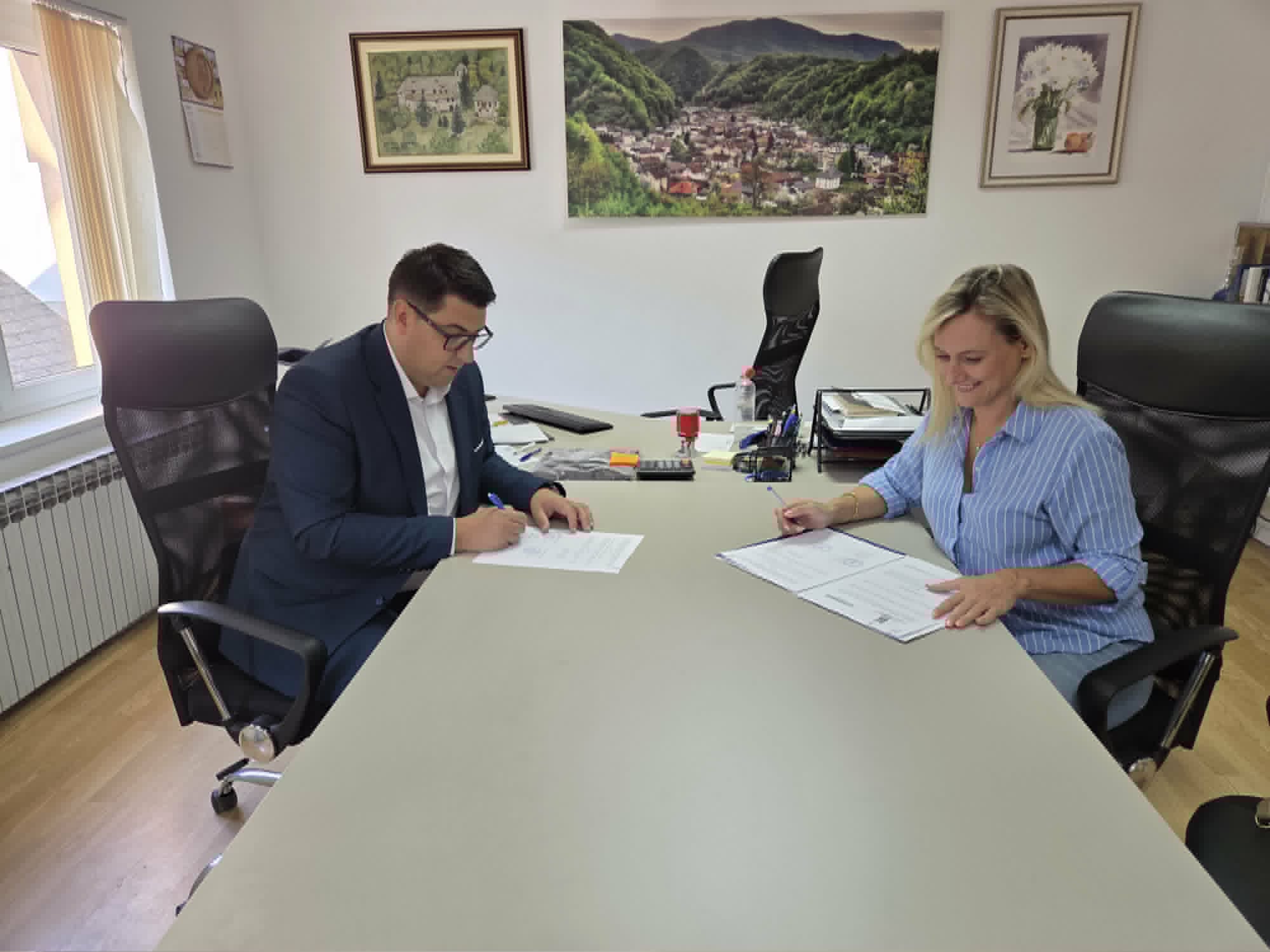 Kreševo i Požega nastavljaju prekograničnu suradnju – potpisan ugovor o financiranju zajedničkog projekta