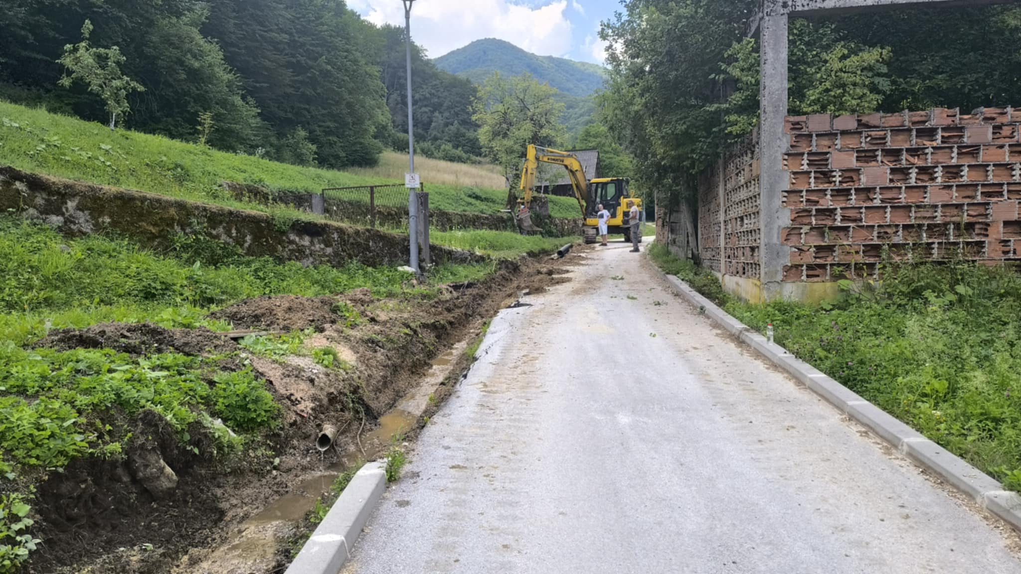 Sanacija štete od poplava. Započeli radovi u Vrancima.