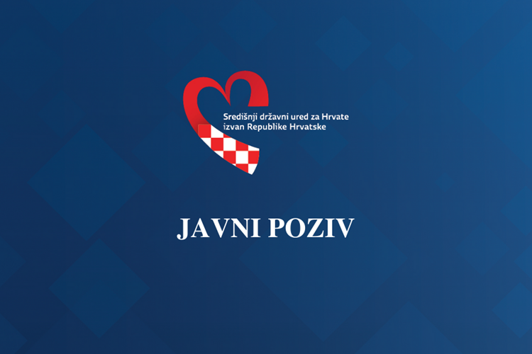 Objavljen je 2. Javni poziv za prijavu posebnih potreba i projekata od interesa za Hrvate izvan Republike Hrvatske u svrhu ostvarenja financijske potpore za 2023. godinu.