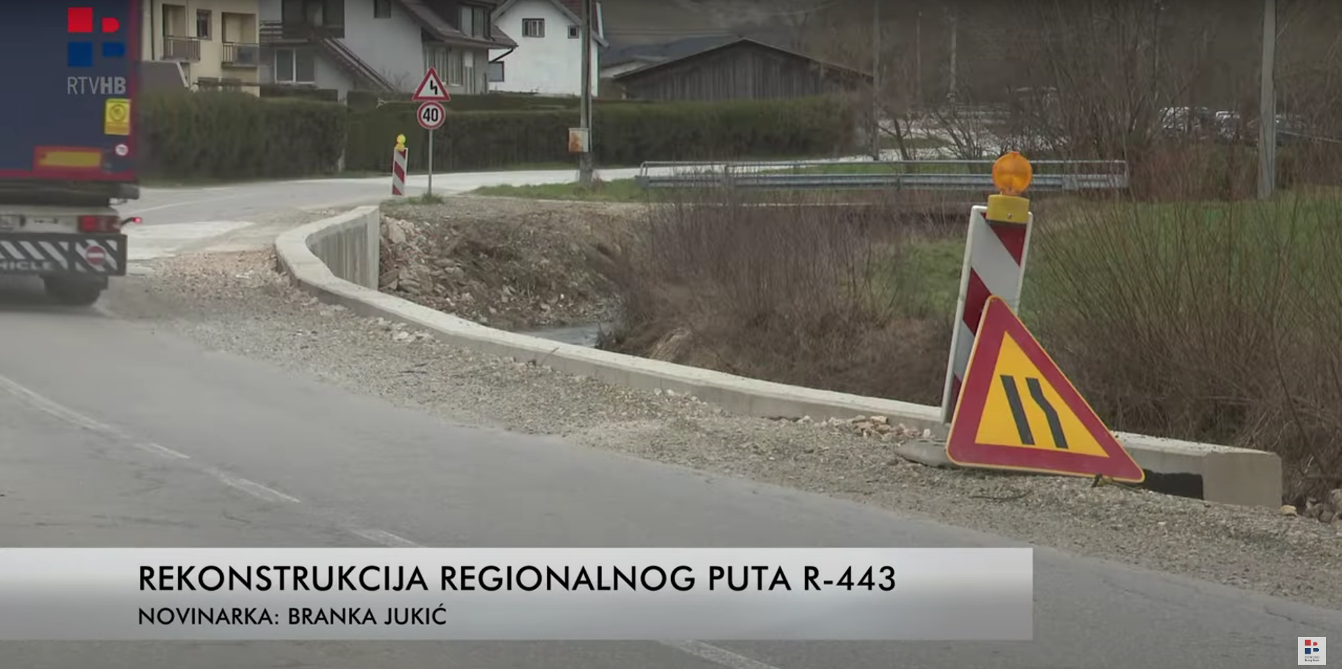 Rekonstruiraju se regionalna i lokalne ceste - Reportaža RTV Herceg-Bosne 