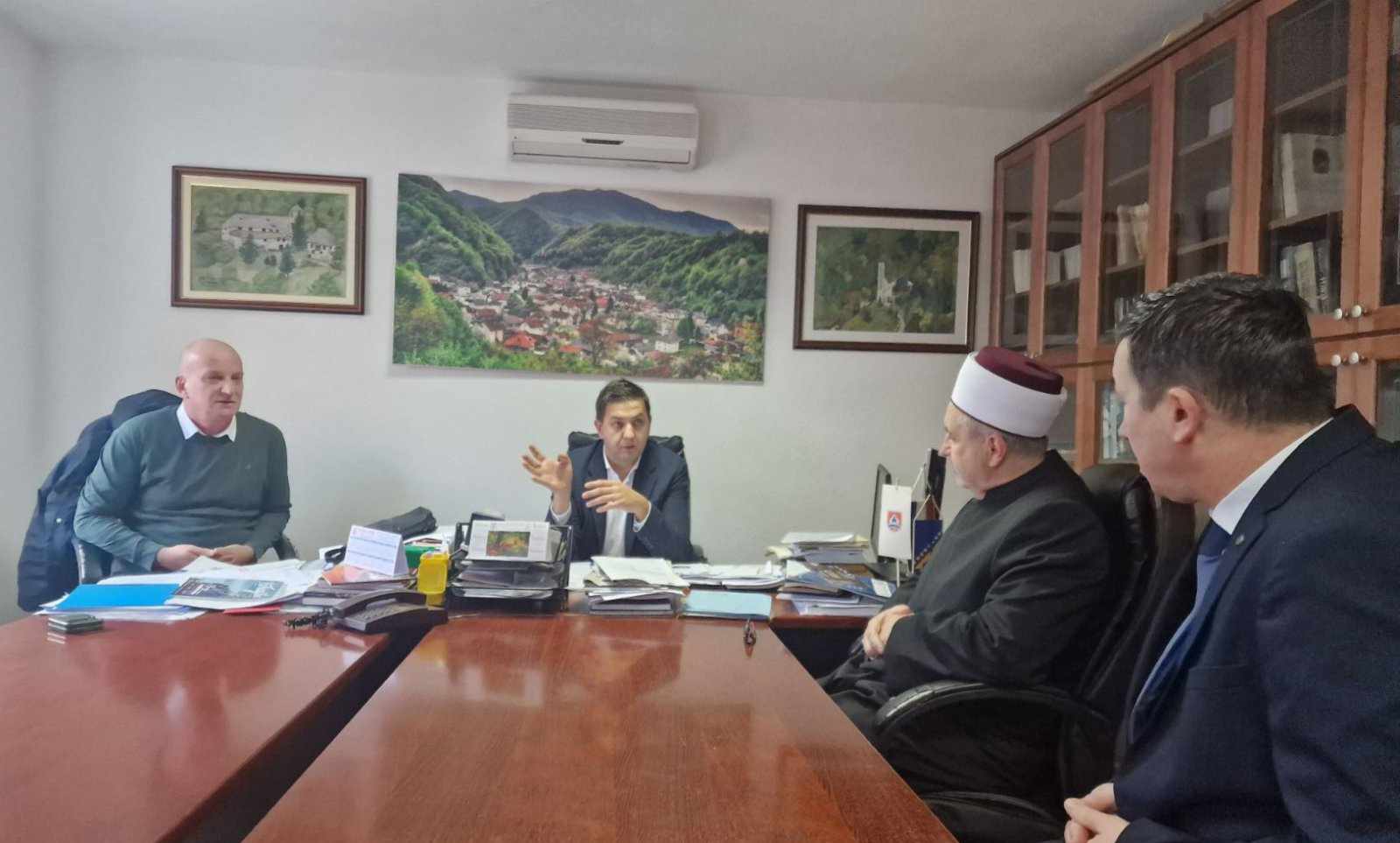 Muftija sarajevski posjetio općinu Kreševo