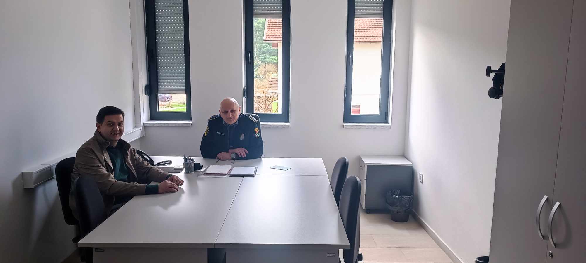 Načelnik Pejak posjetio novu zgradu Policijske stanice Kreševo